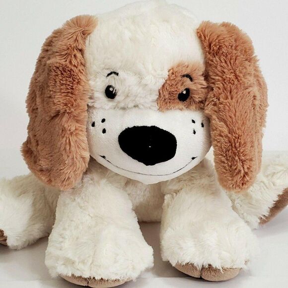 2018 Animal Adventure Tan Cream Puppy Dog Plush Si - Picture 5 of 5